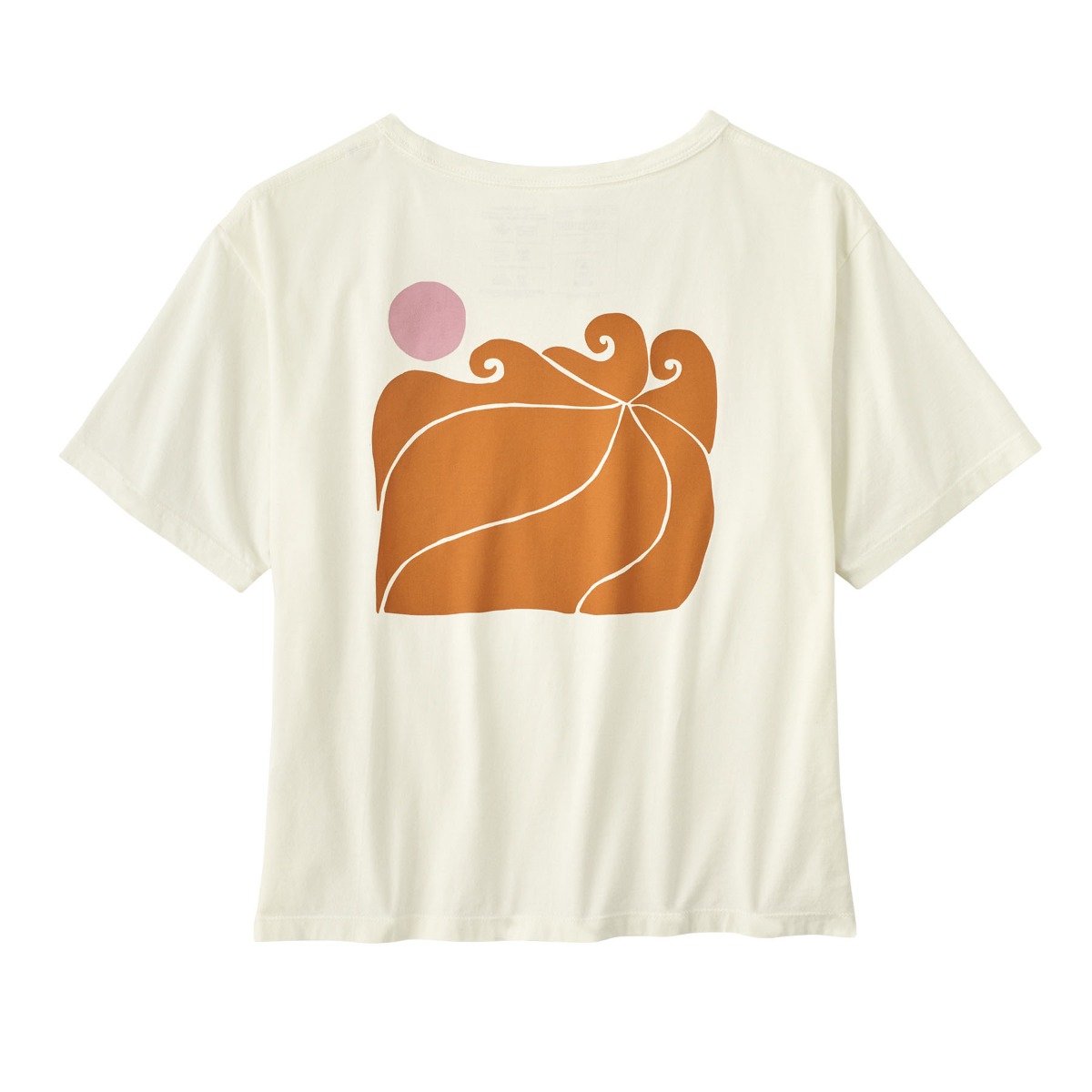Patagonia Sunrise Rollers Womens Responsibili-Tee - Birch White