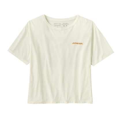 Patagonia Sunrise Rollers Women's Responsibili-Tee - Birch White