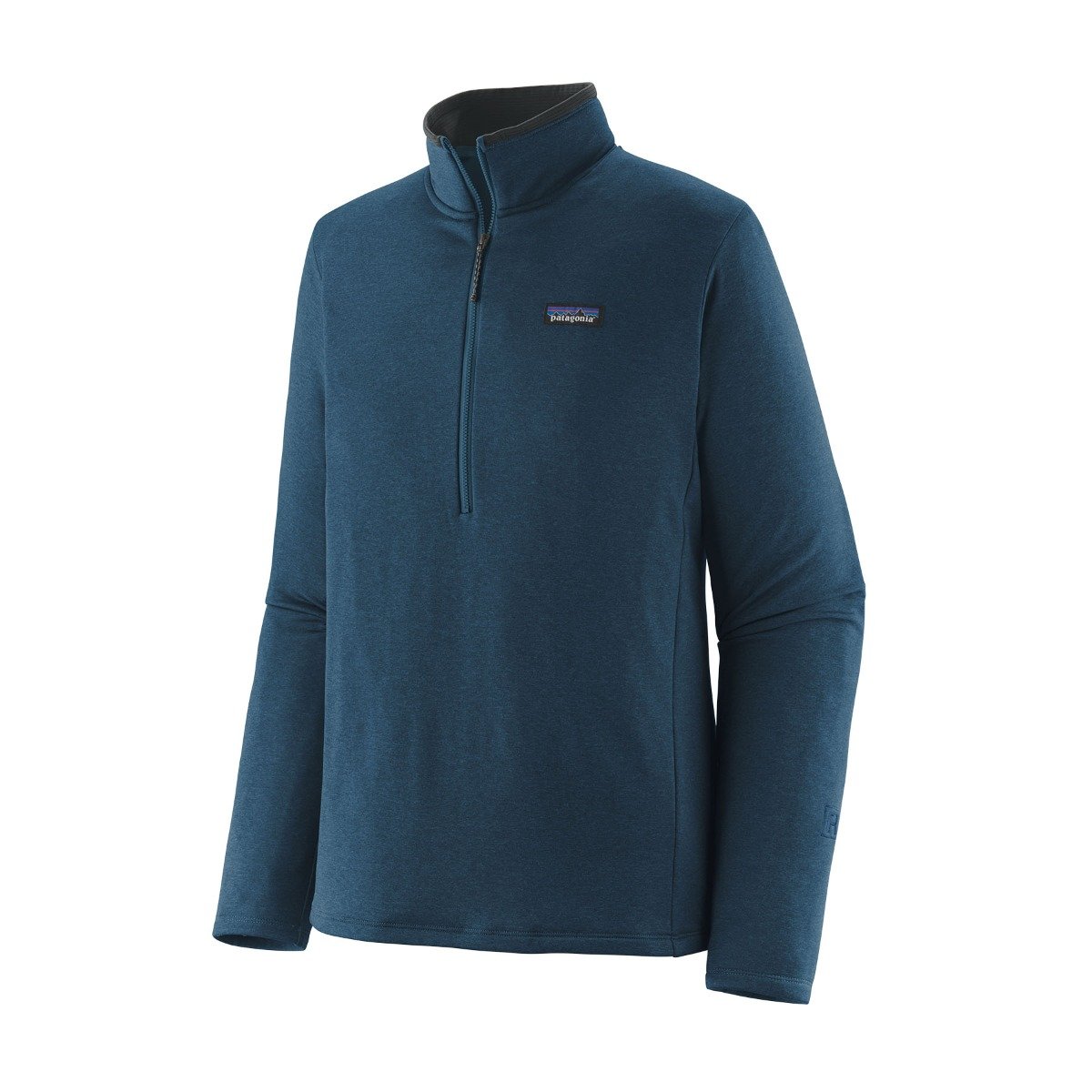 Patagonia R1 Daily  Mens Zip Neck - Lagom Blue
