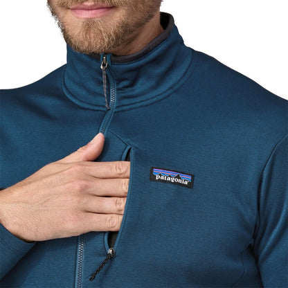 Patagonia R1 Daily Men's Jacket - Lagom Blue/Tidepool Blue X-Dye