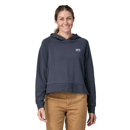 Patagonia Regenerative Women's Organic Certified Cotton Essential Hoody - Smoulder Blue