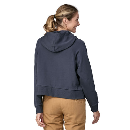 Patagonia Regenerative Women's Organic Certified Cotton Essential Hoody - Smoulder Blue