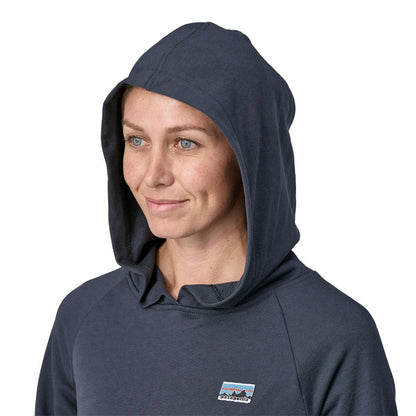 Patagonia Regenerative Women's Organic Certified Cotton Essential Hoody - Smoulder Blue