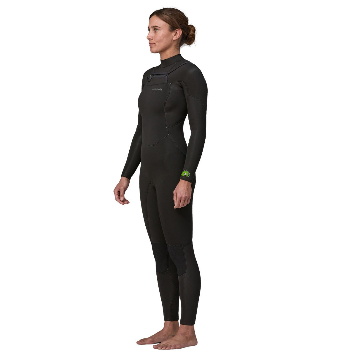 Patagonia Women's R2 Yulex Regulator Chest Zip 3.5/3mm Wetsuit - Black