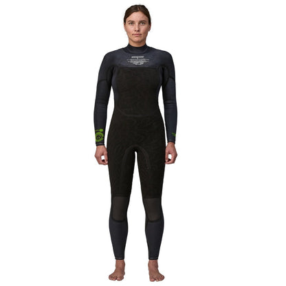 Patagonia Women's R2 Yulex Regulator Chest Zip 3.5/3mm Wetsuit - Black
