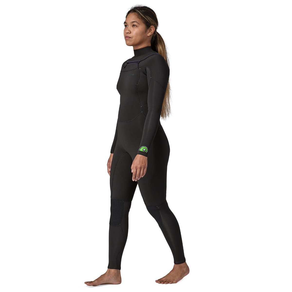 Patagonia Women's R2 Yulex Regulator Chest Zip 3.5/3mm Wetsuit - Black