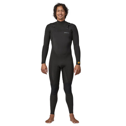 Patagonia R3 Yulex 4.5/3.5mm Mens Front Zip Wetsuit - Black