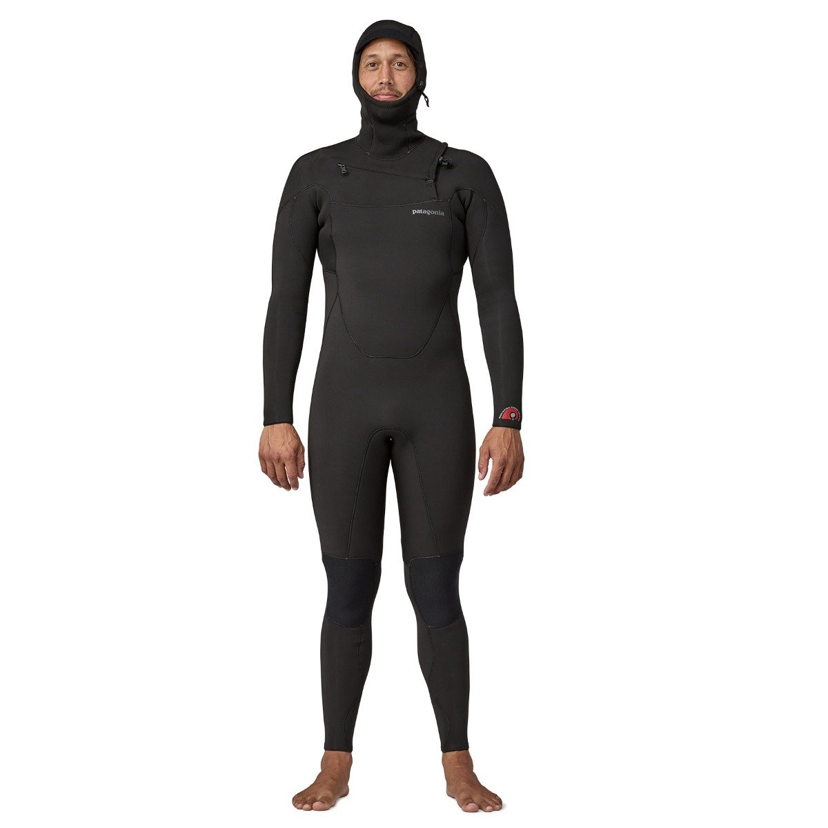 Patagonia R4 Yulex Regulator Mens Front-Zip Hooded Full Suit - Back