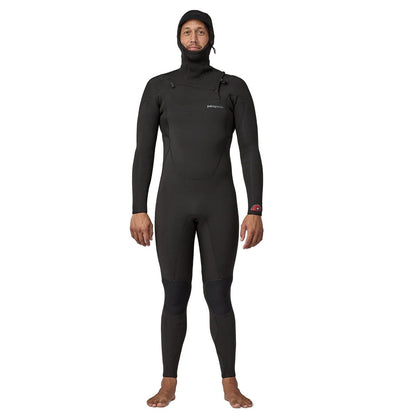 Patagonia R4 Yulex Regulator Mens Front-Zip Hooded Full Suit - Back