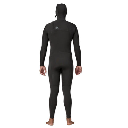Patagonia R4 Yulex Regulator Men's Front-Zip Hooded Wetsuit - Black