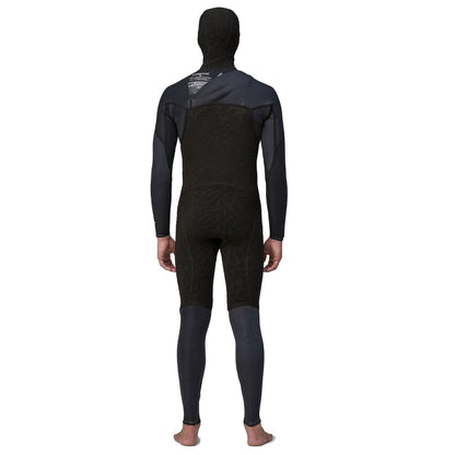 Patagonia R5 Yulex Regulator 6.5/5mm Men's Chest Zip Hooded Wetsuit 2025 - Black