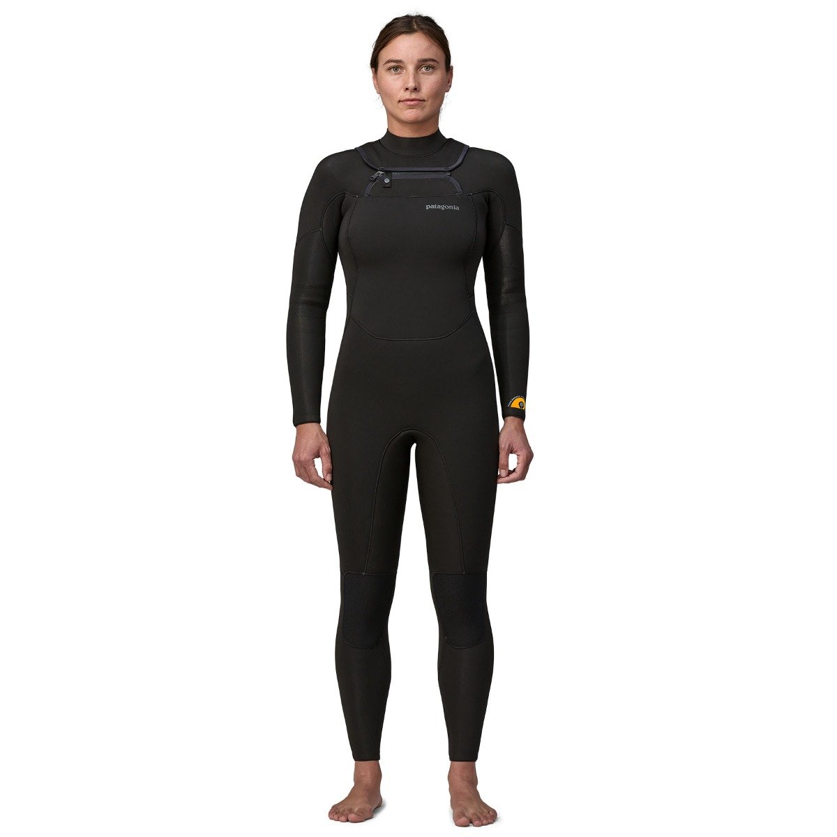 Patagonia Womens R3 Regulator 4.5/3.5mmChest Zip Wetsuit - Black