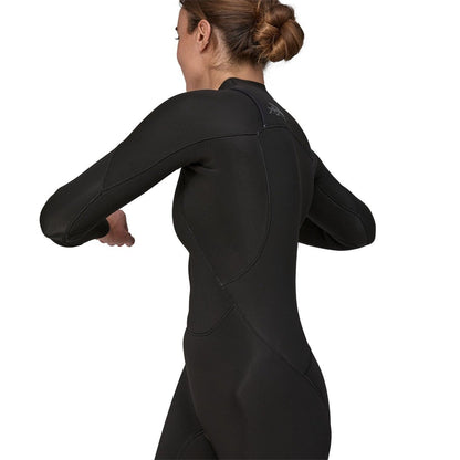 Patagonia Women's R3 Regulator 4.5/3.5mm Chest Zip Wetsuit - Black