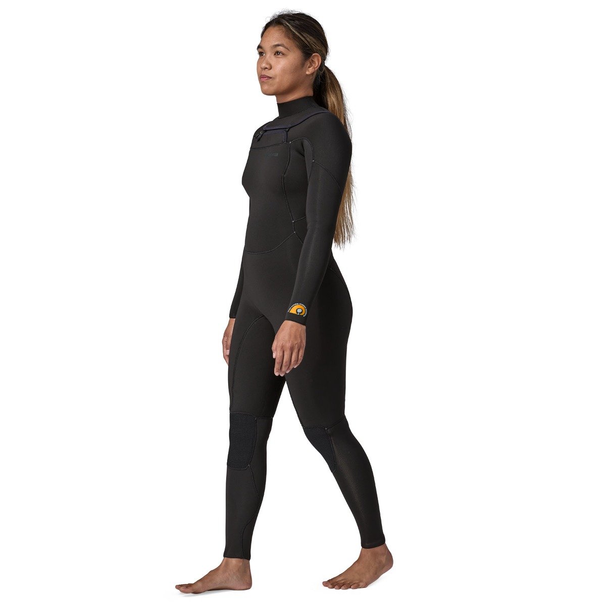Patagonia Women's R3 Regulator 4.5/3.5mm Chest Zip Wetsuit - Black