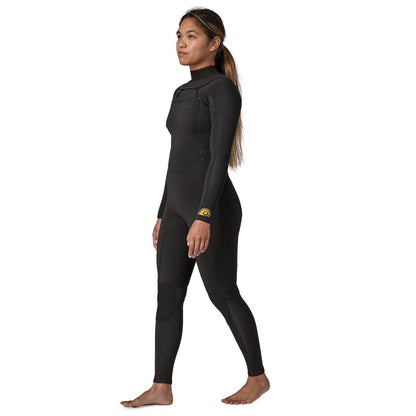 Patagonia Women's R3 Regulator 4.5/3.5mm Chest Zip Wetsuit - Black