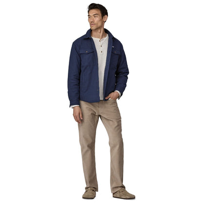 Patagonia Lightweight Insulated Fjord Men's Flannel Shirt - New Navy