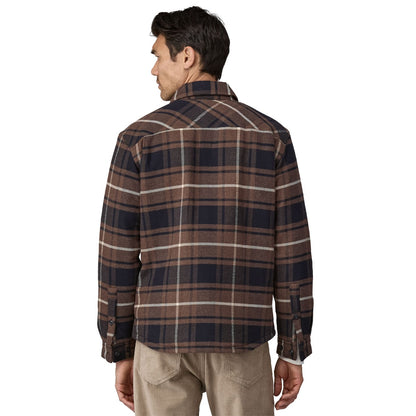 Patagonia Lightweight Insulated Fjord Men's Flannel Shirt - Outdoor/Molasses Brown