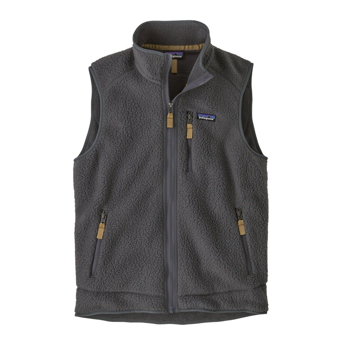 Patagonia Retro Pile Mens Fleece Vest - Forge Grey