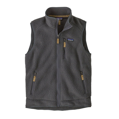 Patagonia Retro Pile Mens Fleece Vest - Forge Grey