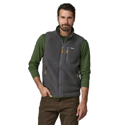 Patagonia Retro Pile Men's Fleece Vest - Forge Grey