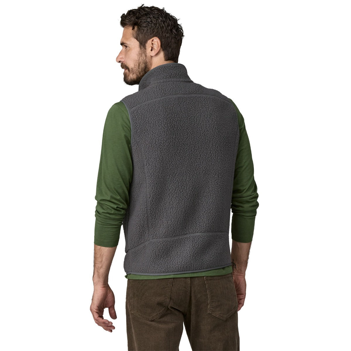 Patagonia Retro Pile Men's Fleece Vest - Forge Grey