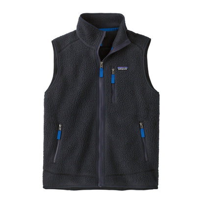 Patagonia Retro Pile Mens Fleece Vest - Pitch Blue/Endless Blue