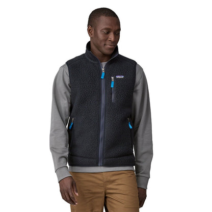 Patagonia Retro Pile Men's Fleece Vest - Pitch Blue/Endless Blue