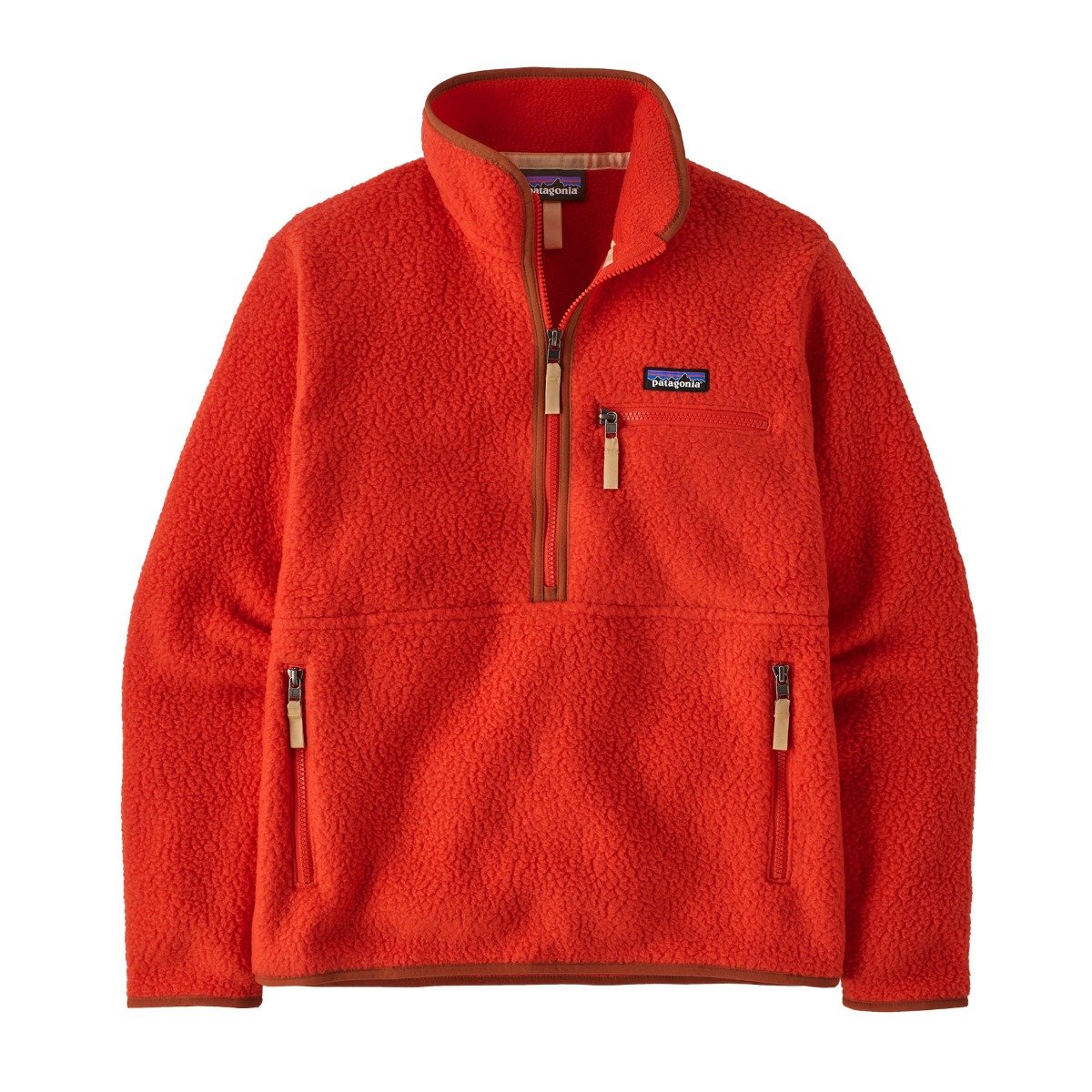 Patagonia Retro Pile Marsupial Womens Jumper - Madder Red