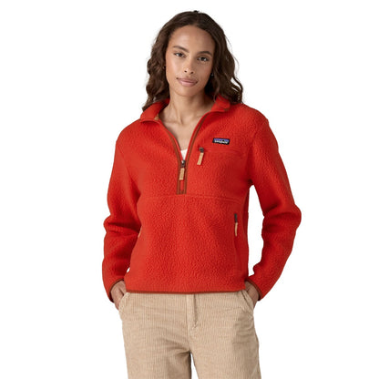 Patagonia Retro Pile Marsupial Women's Jumper - Madder Red