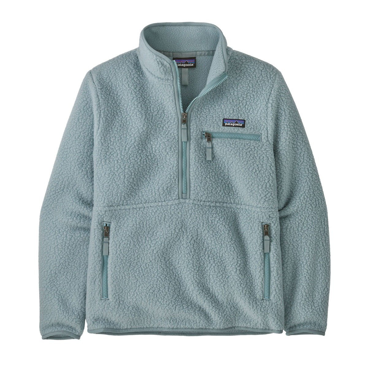Patagonia Retro Pile Womens Marsupial Fleece - Thermal Blue