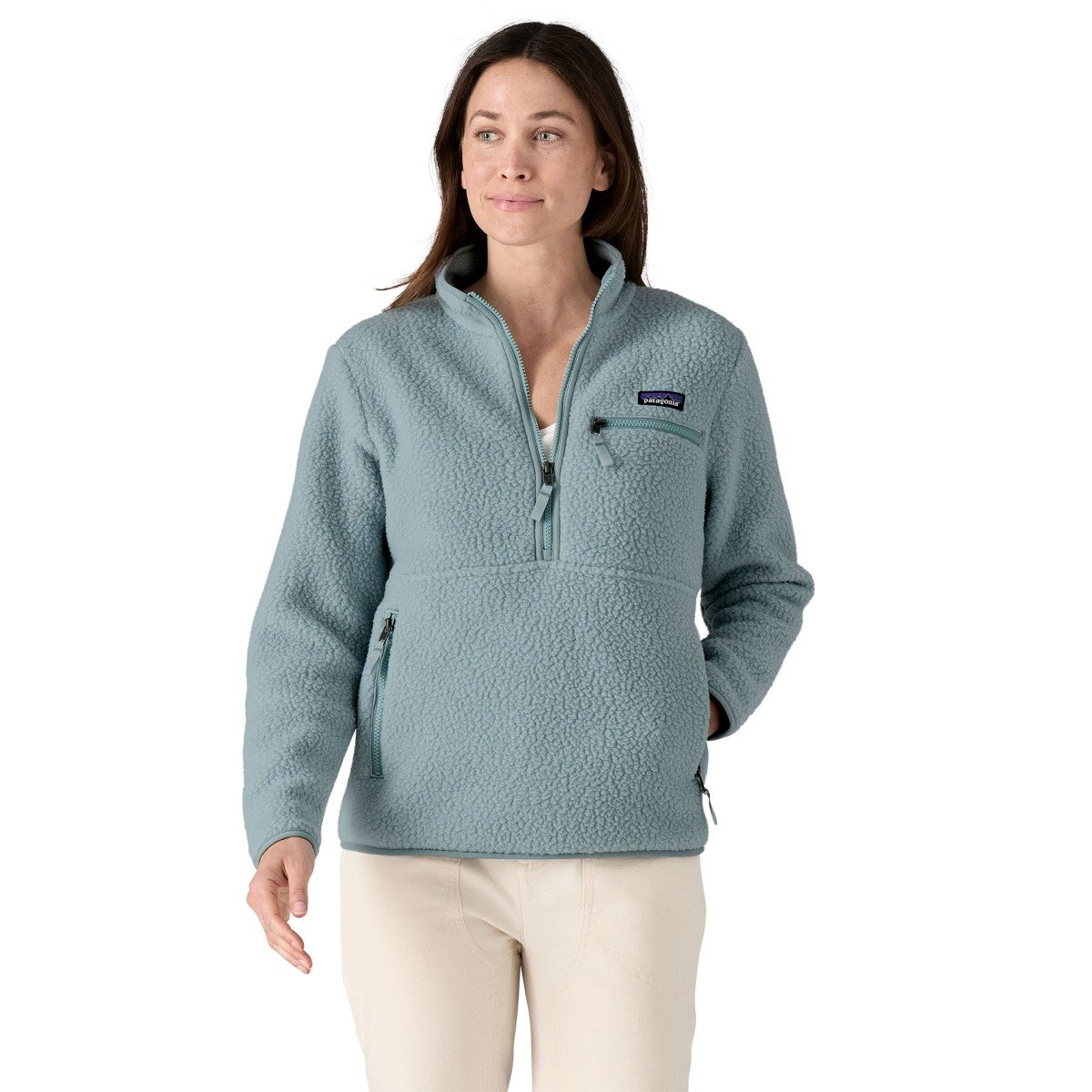 Patagonia Retro Pile Women's Marsupial Fleece - Thermal Blue