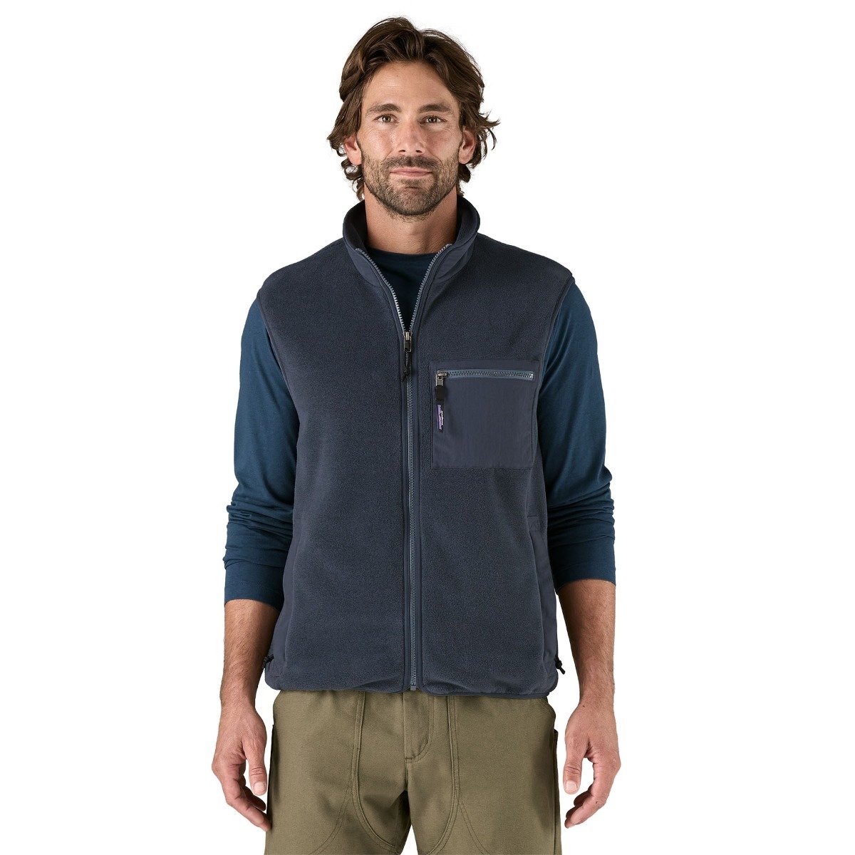 Patagonia Synchilla Men's Fleece Vest - Smolder Blue