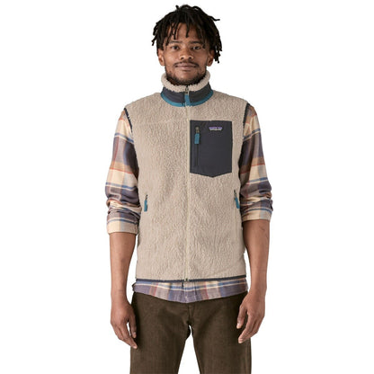 Patagonia Classic Retro-X Men's Fleece Vest - Natural
