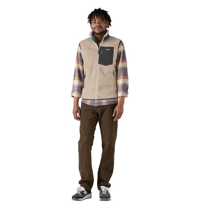 Patagonia Classic Retro-X Men's Fleece Vest - Natural