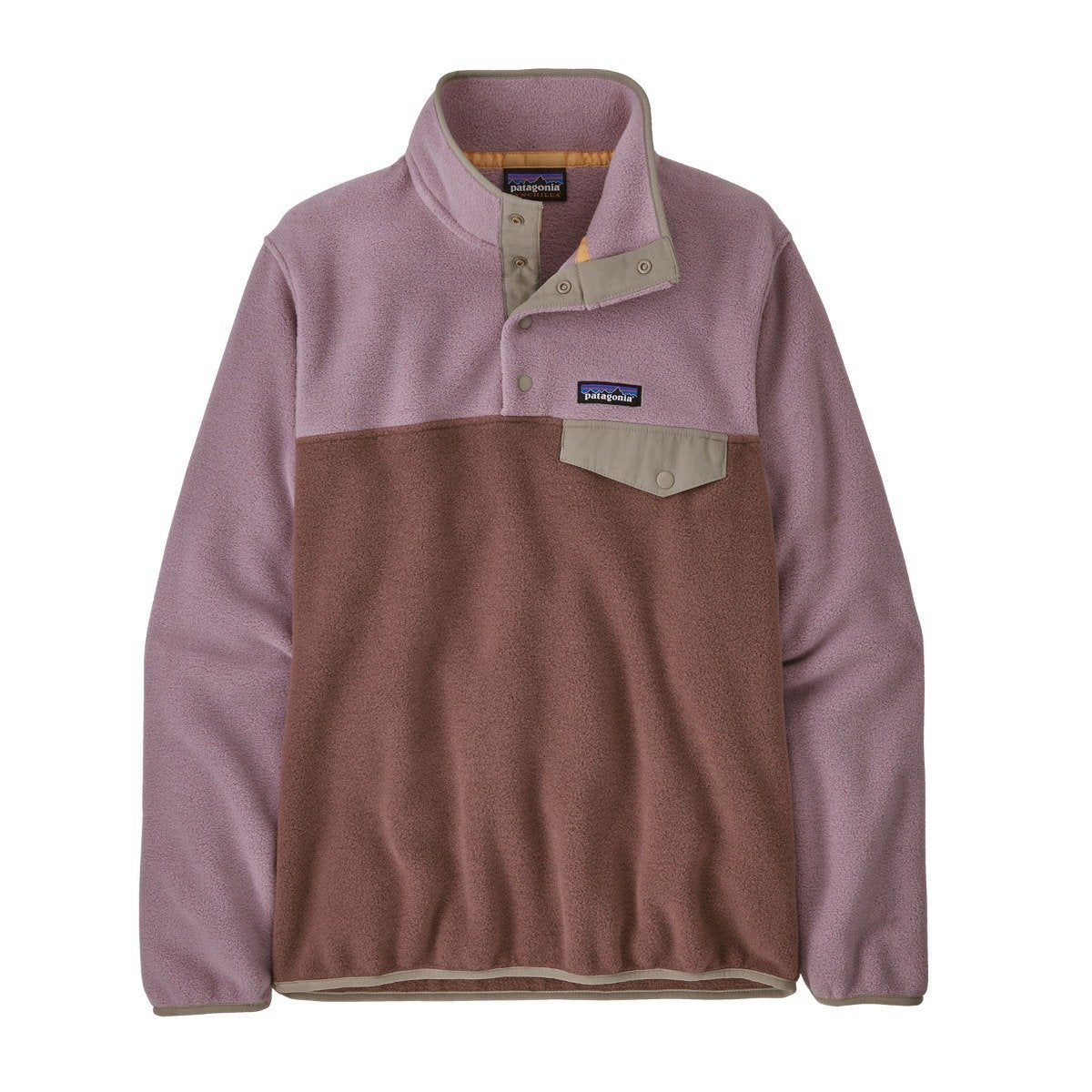 Patagonia Light Weight Synchilla Snap-T Womens Pull Over -  Dulse Malve