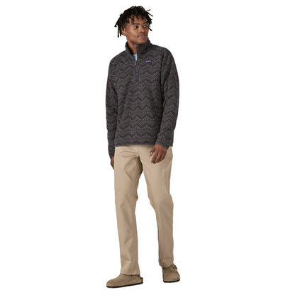 Patagonia Better Sweater 1/4 Zip Men's Fleece - Island Escape/Forge Grey