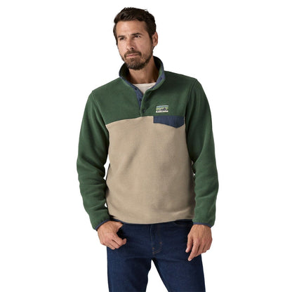 Patagonia Lightweight Synchilla Men's Snap-T·¨® Fleece Pullover - Seabird Grey