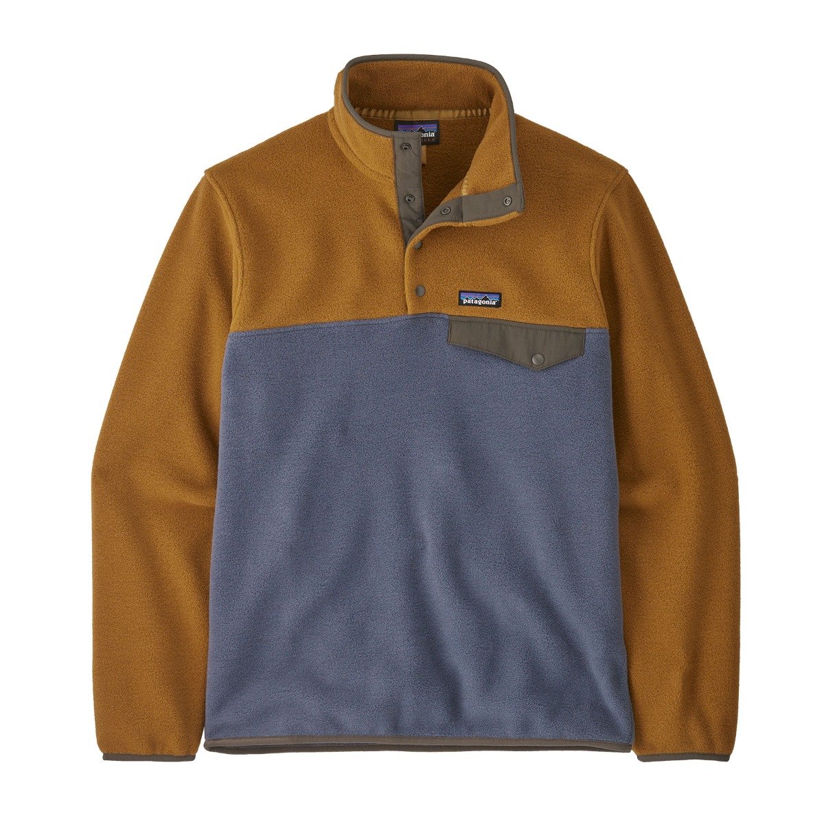 Patagonia Lightweight Synchilla Mens Snap-T¬Æ Fleece Pullover - Shelter Brown