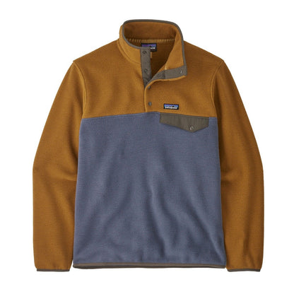 Patagonia Lightweight Synchilla Mens Snap-T¬Æ Fleece Pullover - Shelter Brown