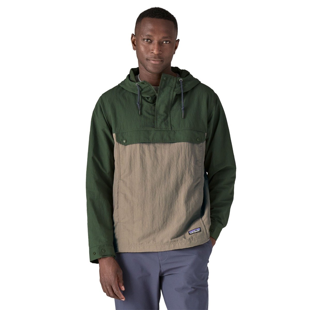 Patagonia Isthmus Men's Anorak Pullover - Seabird Grey