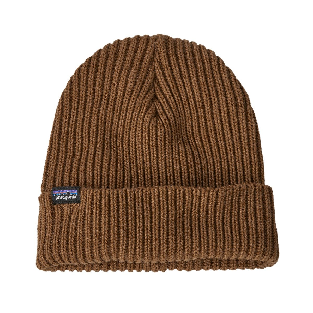 Patagonia Fishermans Rolled Beanie in Raptor Brown
