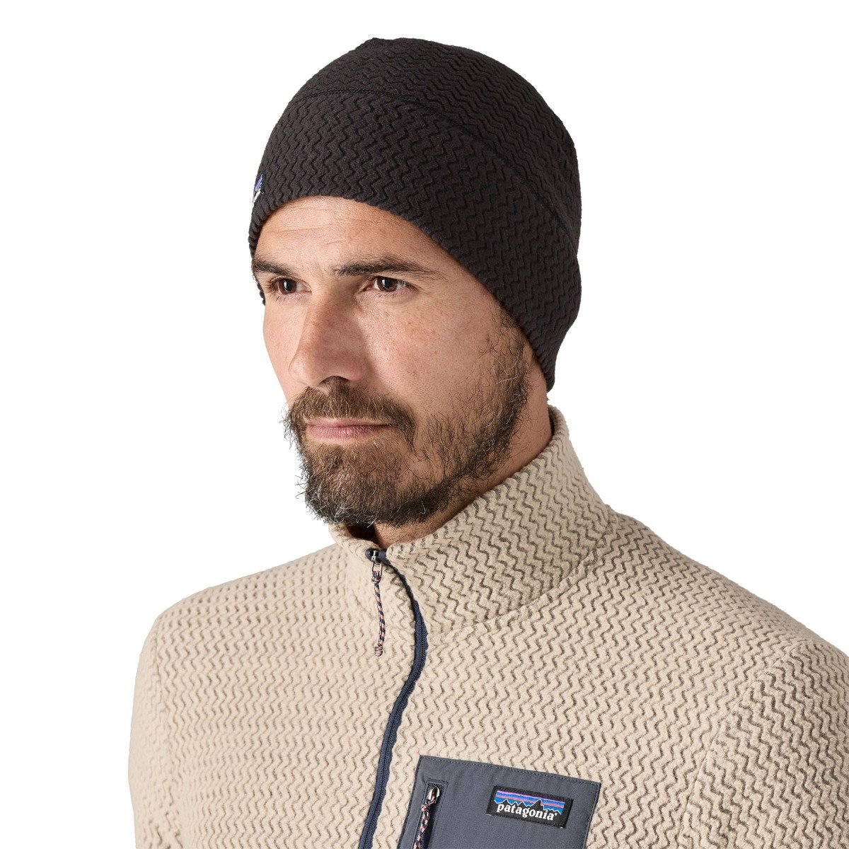 Patagonia R1 Air Unisex Beanie - Black