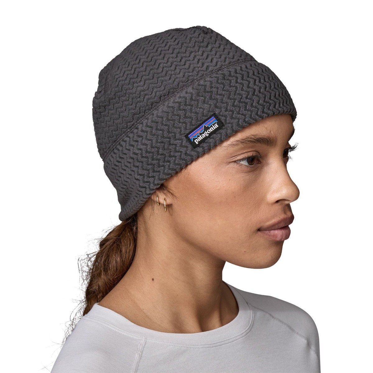 Patagonia R1 Air Unisex Beanie - Forge Grey