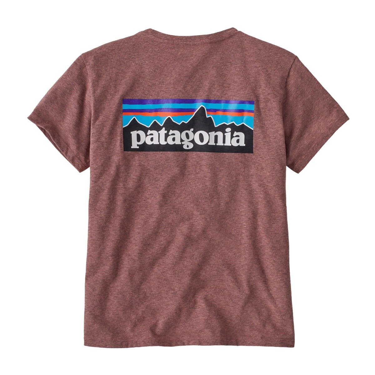Patagonia  P-6 Logo Womens Responsibili-Tee - Dulse Mauve
