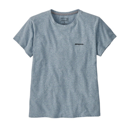 Patagonia P-6 Logo Women's Responsibili-Tee - Thermal Blue