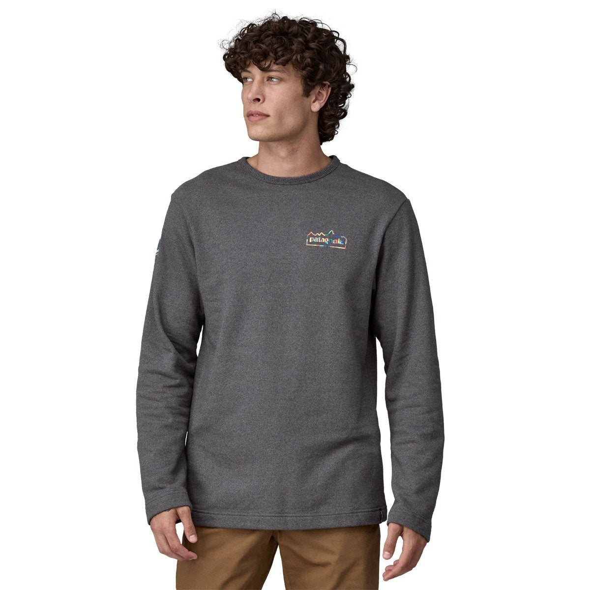Patagonia Lightweight Unity Fitz Wildrise Men's Crew Jumper - Ink Black