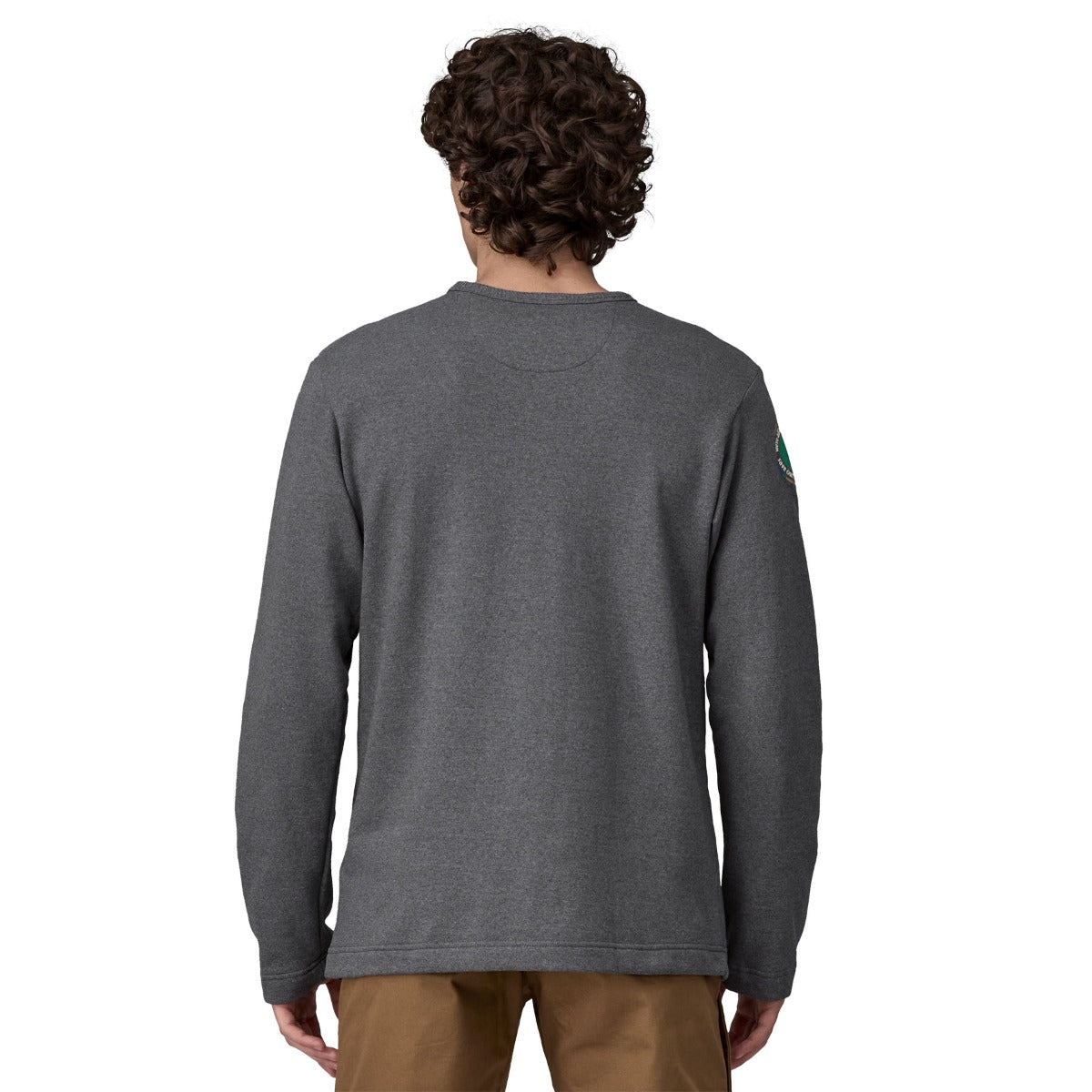 Patagonia Lightweight Unity Fitz Wildrise Men's Crew Jumper - Ink Black