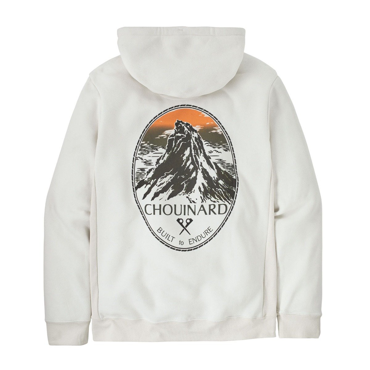 Patagonia Chouinard Crest  Mens Uprisal Hoody - Birch White