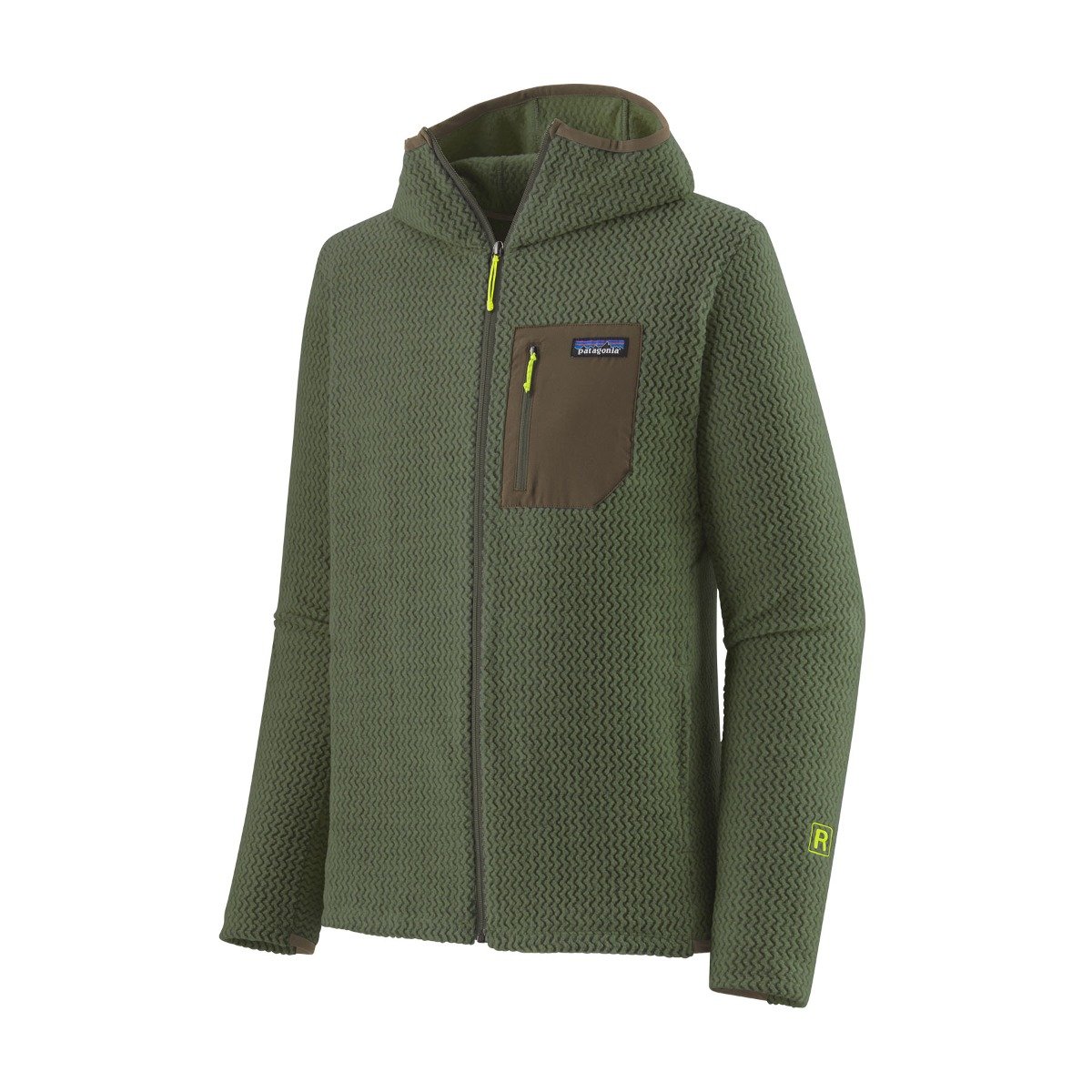 Patagonia R1 Air Mens Full-Zip Hoody - Torrey Pine Green