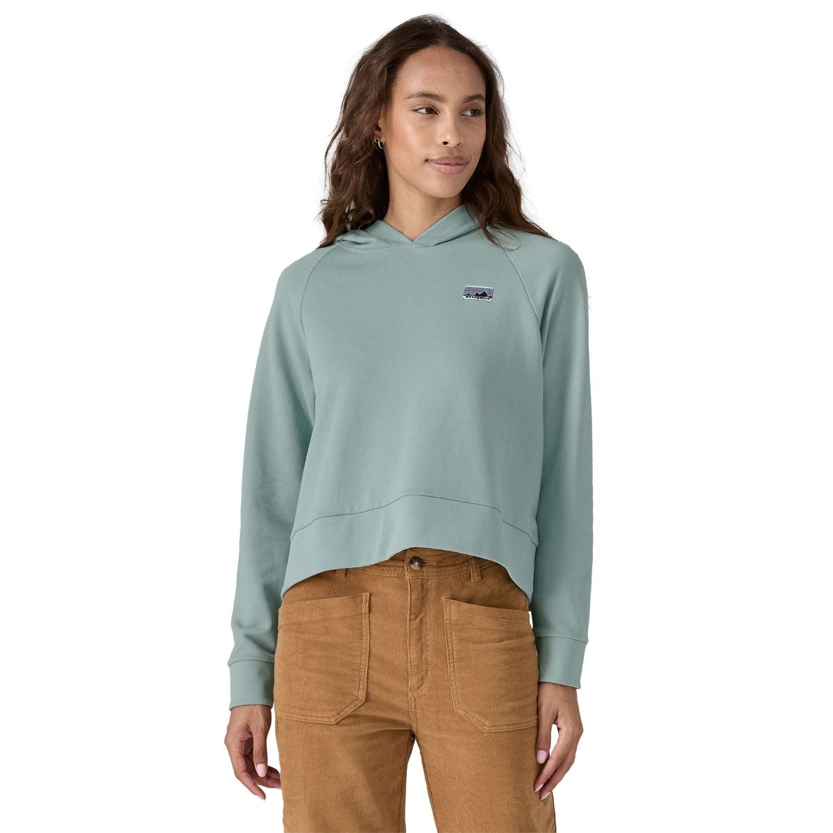 Patagonia Regenerative Women's Organic Certified Cotton Essential Hoody - Thermal Blue
